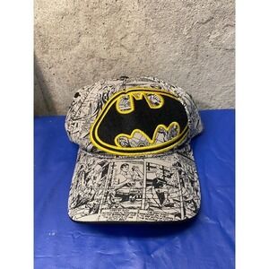 Batman Comic Book Hat Cap‎ Embroidered Logo Adjustable